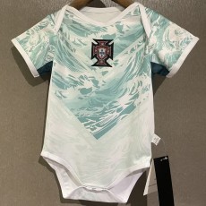 2026 Portugal Away Aqua Baby Jersey