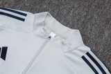 2025/26 ASN Gray Kids Half Pull Tracksuit