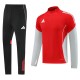2025 Red Half Pull Tracksuit
