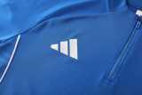 2025 Blue Half Pull Tracksuit