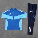 2025 Blue Half Pull Tracksuit