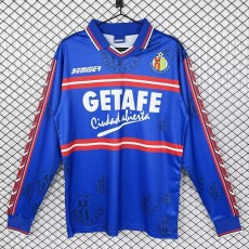 1998/99 Getafe CF Home Blue Retro Long Sleeve Soccer jersey
