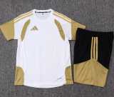 2025/26 White Player Training Shorts Suit