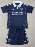 2025/26 Paris FC Home Dark Blue Fans Kids Soccer jersey