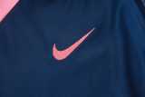 2025/26 BAR Pink Kids Half Pull Tracksuit