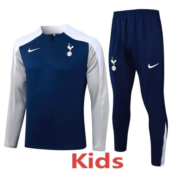 2025/26 TOT Dark Blue Kids Half Pull Tracksuit