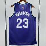 2025/26 JAZZ MARKKANEN #23 Purple NBA Jerseys