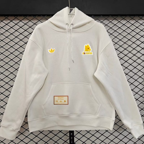 2025/26 Roma White Hoody