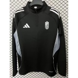 2025/26 Granada Black Half Pull Training Shirts
