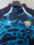 2025/26 Malaga CF Dark Blue Half Pull Training Shirts