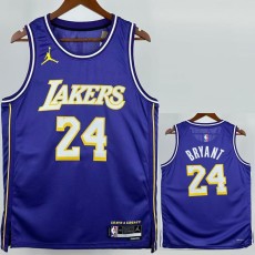 2025/26 LAKERS BRYANT #24 Purple NBA Jerseys