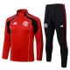2025/26 Flamengo Red Half Pull Tracksuit