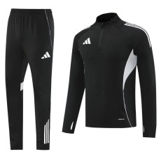 2025 Black Half Pull Tracksuit