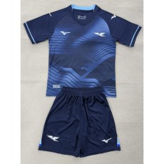 2025/26 Lazio 3RD Dark Blue Fans Kids Soccer jersey