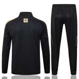 2025/26 ASN Black Kids Half Pull Tracksuit