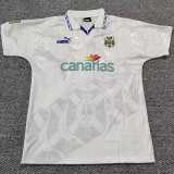 1995/96 CD Tenerife Away White Retro Soccer jersey