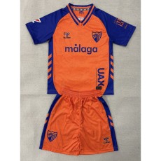 2025/26 Malaga CF 3RD Orange Fans Kids Soccer jersey