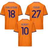 2025/26 Fiorentina 4RD Yellow Fans Soccer jersey