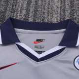 2000/01 PSG Away Gray Retro Kids Soccer jersey