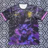 2025 Brazil Purple Training Shirts