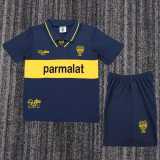 1993/95 Boca Juniors Home Dark Blue Retro Kids Soccer jersey