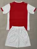 2025/26 Stade de Reims Home Red Fans Kids Soccer jersey