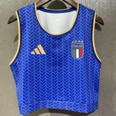 2026 Italy Blue Training Shirts