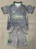 2025/26 Club America 3RD Gray Fans Kids Soccer jersey
