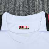 2009/10 ACM Away White Retro Kids Soccer jersey