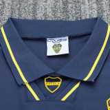 1993/95 Boca Juniors Home Dark Blue Retro Kids Soccer jersey