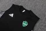 2025/26 Al Ahli Jeddah Black Training Shorts Suit
