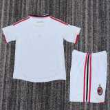 2009/10 ACM Away White Retro Kids Soccer jersey