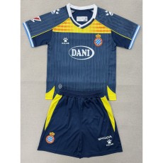 2025/26 Espanyol 3RD Dark Blue Fans Kids Soccer jersey