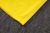 2025 Brazil Yellow Half Pull Tracksuit