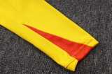 2025 Brazil Yellow Half Pull Tracksuit
