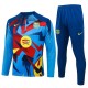 2025/26 BAR Blue Half Pull Tracksuit