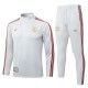2025/26 Flamengo White Half Pull Tracksuit