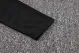 2025/26 Man City Black Half Pull Tracksuit