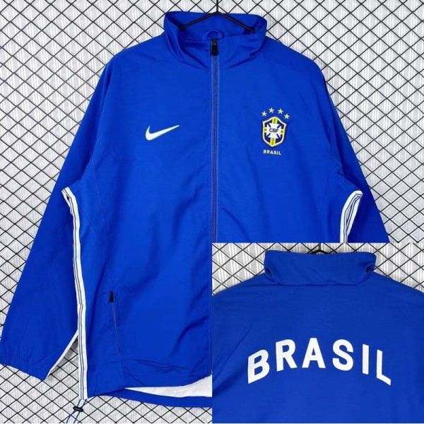 1998 Brazil Blue Windbreaker
