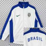 1998 Brazil White Windbreaker