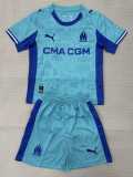 2025/26 Marseille GKL Blue Fans Kids Soccer jersey