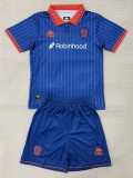 2025/26 OGC Nice 3RD Dark Blue Fans Kids Soccer jersey