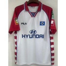 2000 Hamburger SV Home White Retro Soccer jersey