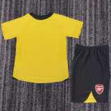 2005/06 ASN Away Yellow Retro Kids Soccer jersey