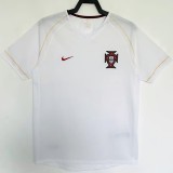 2006 Portugal Special Edition White Retro Soccer jersey