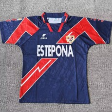 1995/96 Rayo Vallecano Away Dark Blue Retro Soccer jersey
