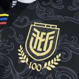 2025 Ecuador 100th Anniversary Edition Black Fans Soccer jersey