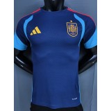 2026 Spain Dark Blue Player Training Shirts