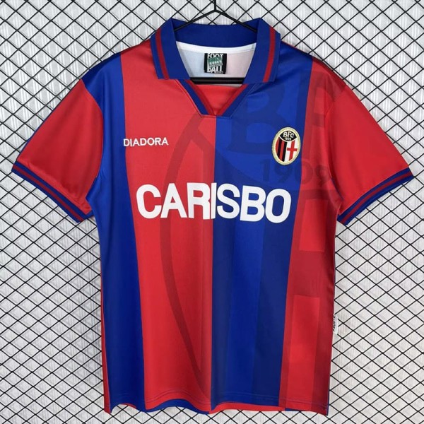 1996/97 Bologna FC 1909 Home Red Retro Soccer jersey