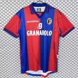 1997/98 Bologna FC 1909 Home Red Retro Soccer jersey